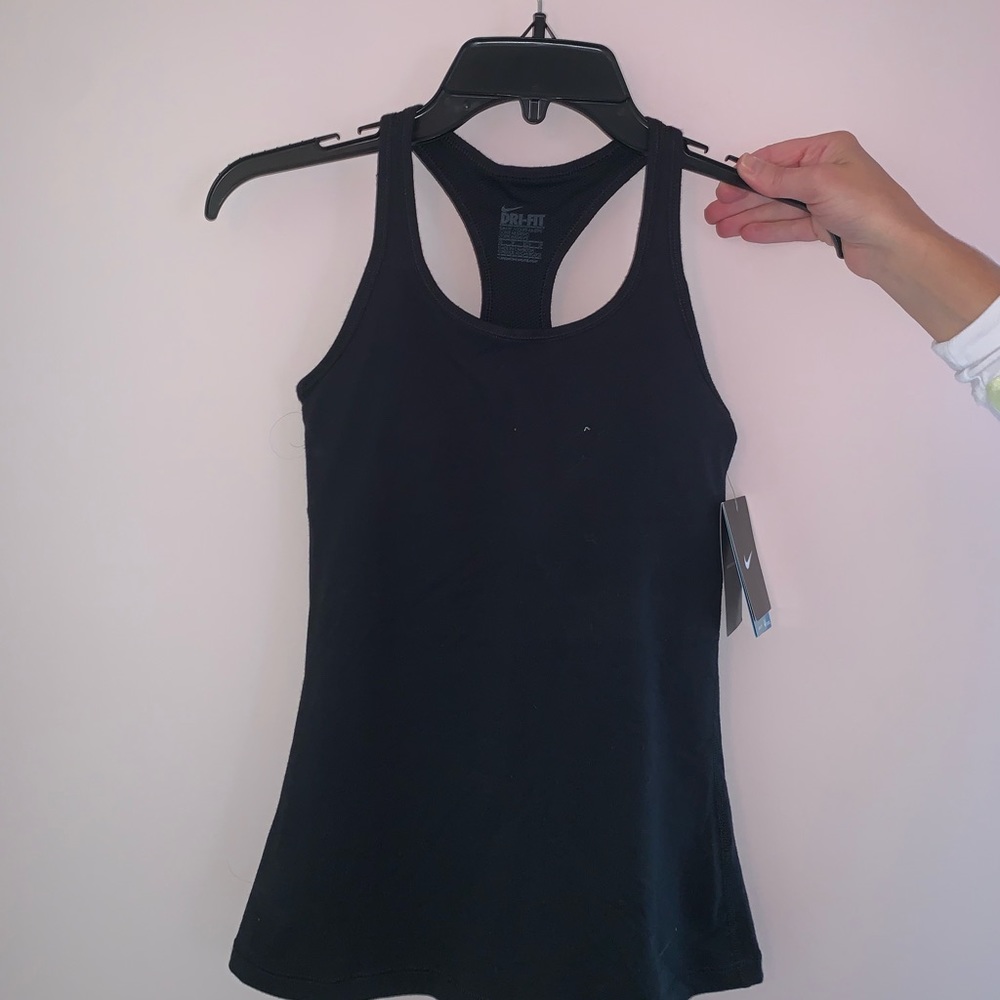 NIKE athletic black top